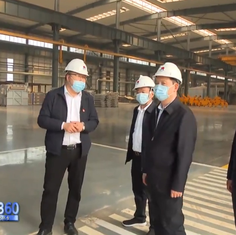 河南省委常委、鄭州市委書記安偉到公司參觀指導